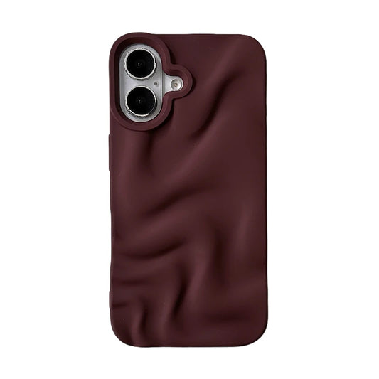 Mocha Cloud Soft Case For iPhone 17 Air 16 15 14 13 12 11 Pro Max