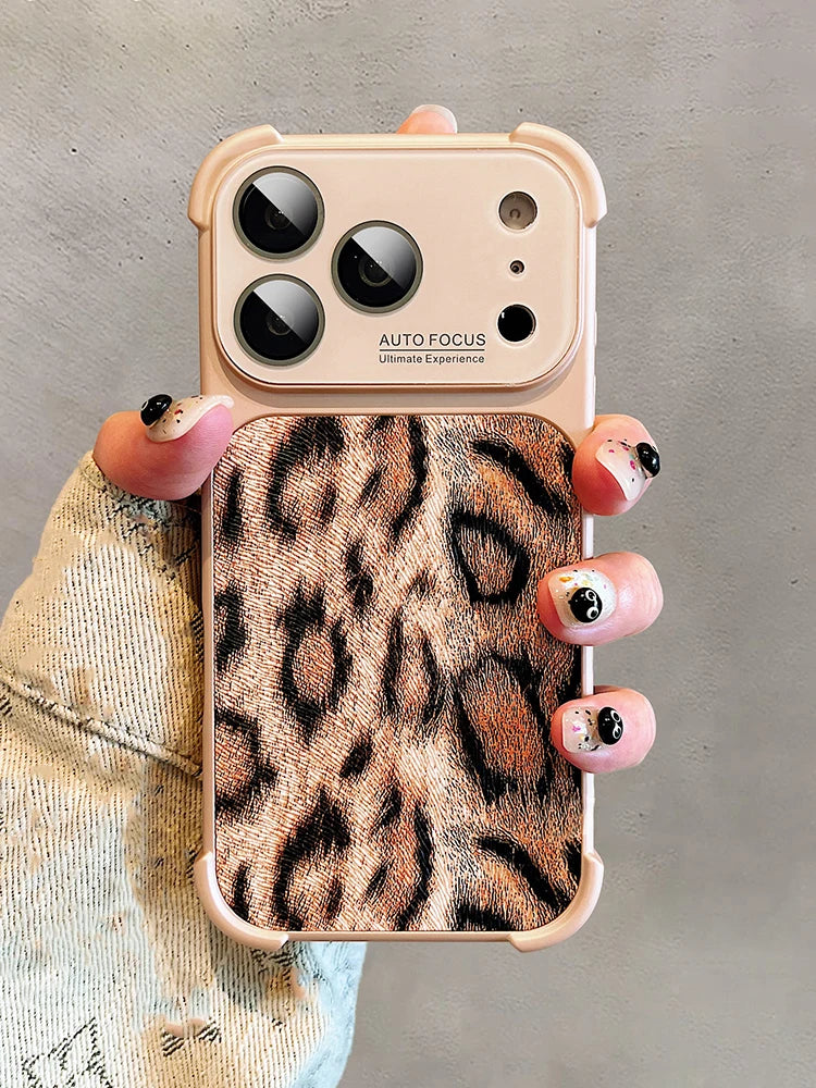 Dual Leopard Contrast Case