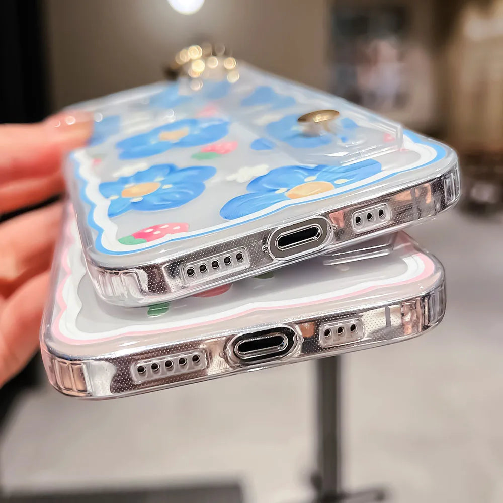 Pretty Bloom Phone Holder Case for Samsung
