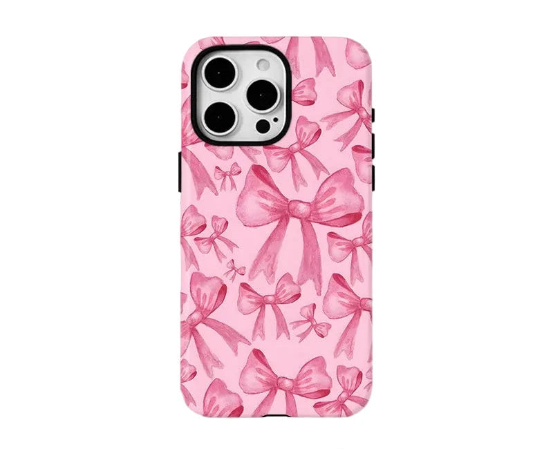 IPHONE Pink Floral Overlay Case