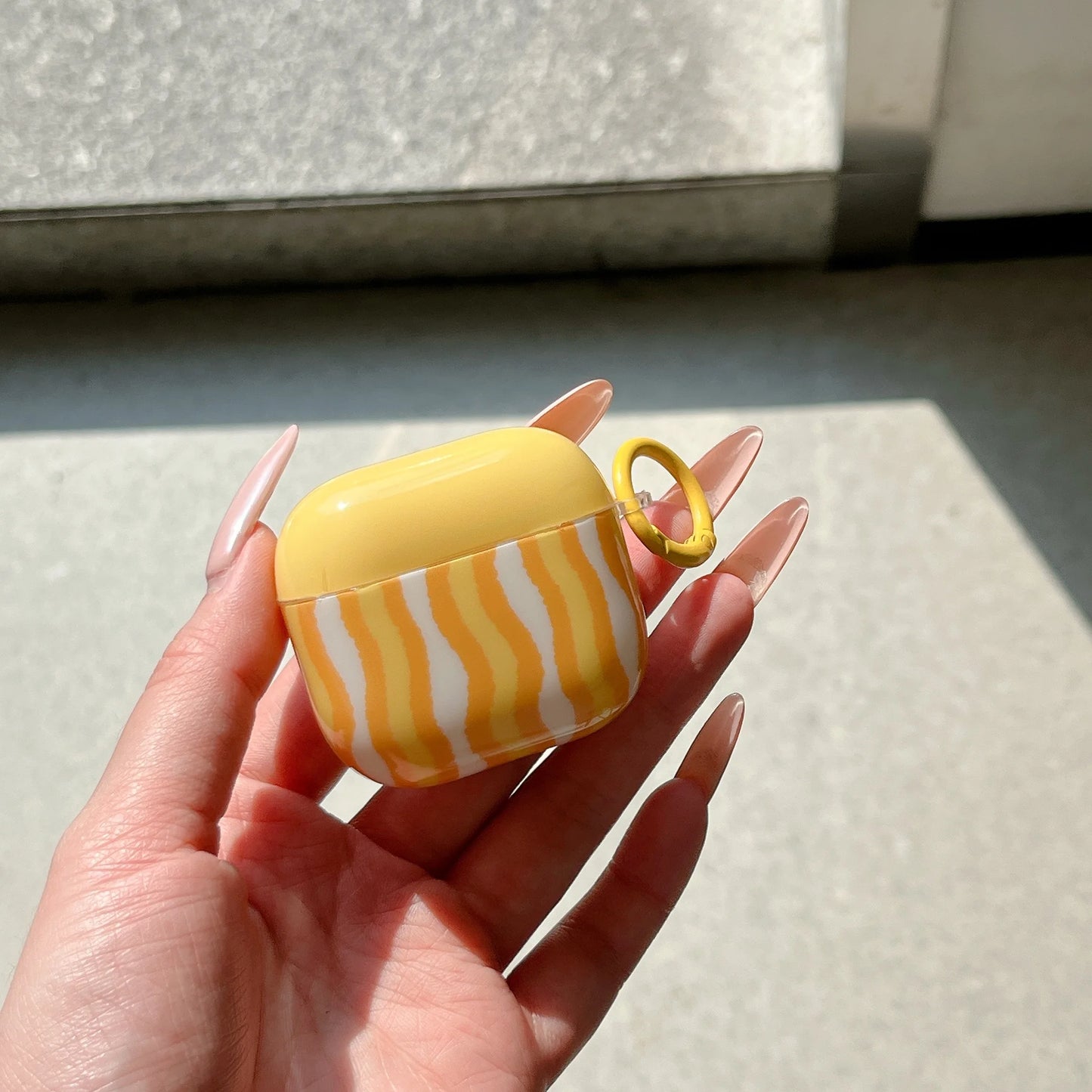 Wavy Stripe AirPods Case