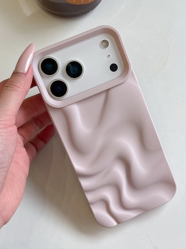 Glossy Pearl Wave Case