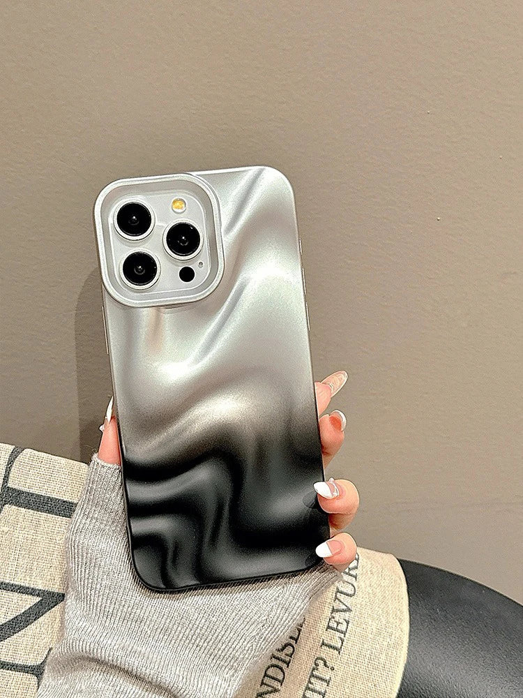 Glossy Pearl Wave Case
