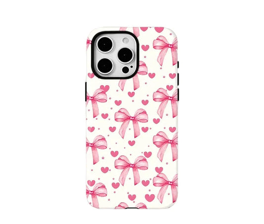 IPHONE Pink Bow Romance Case
