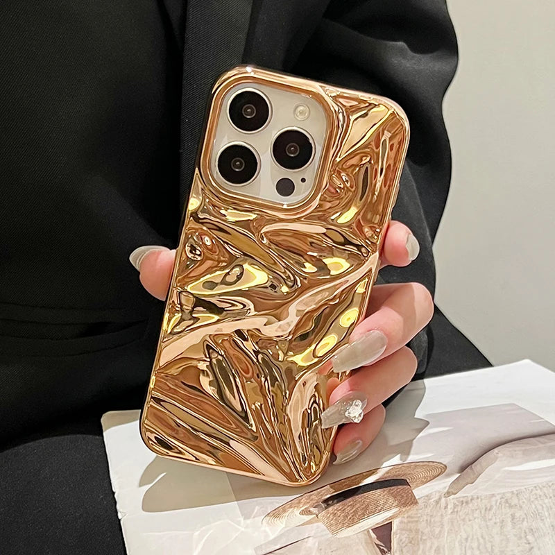 Liquid Gold Mirror Case