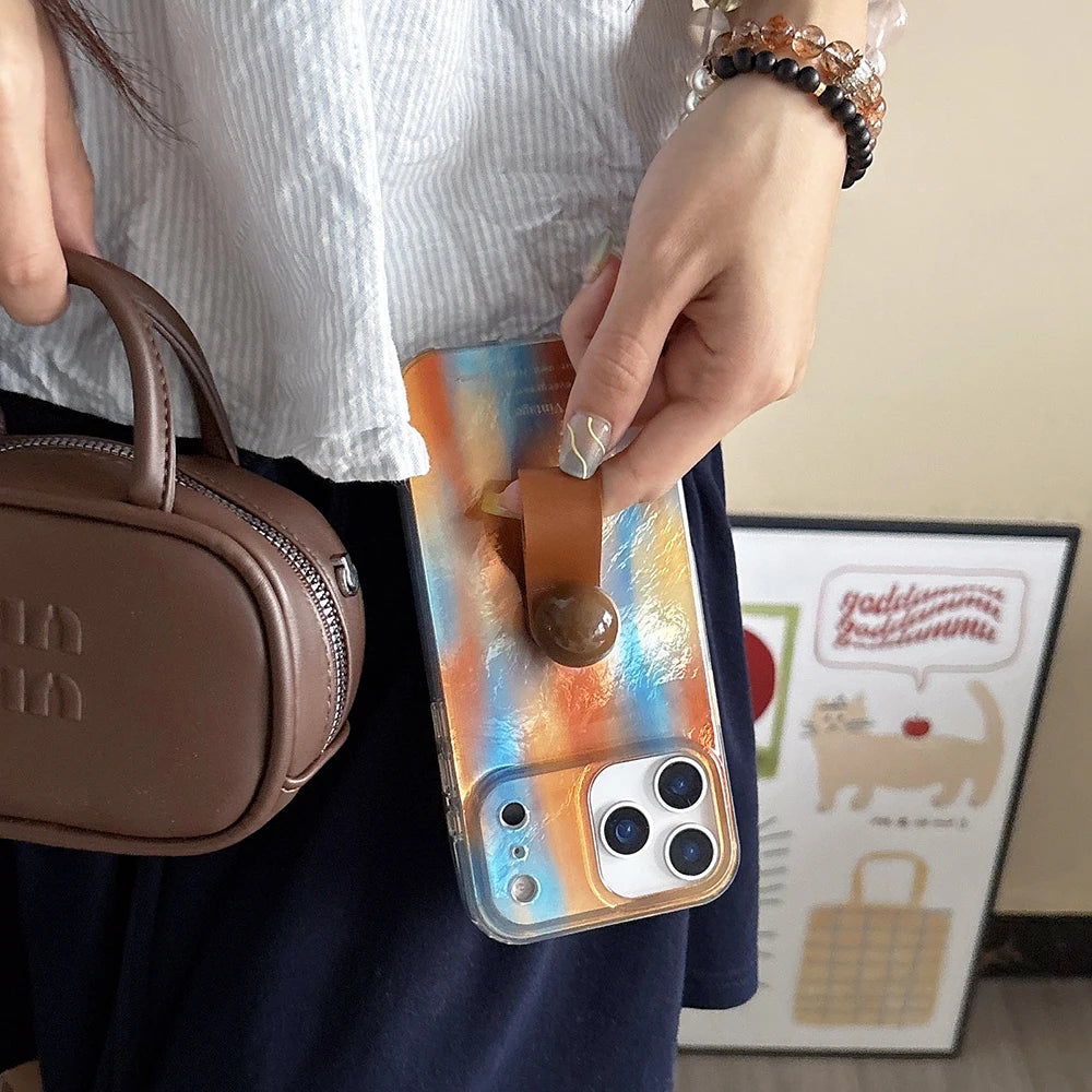 Brush Stroke Strap Case