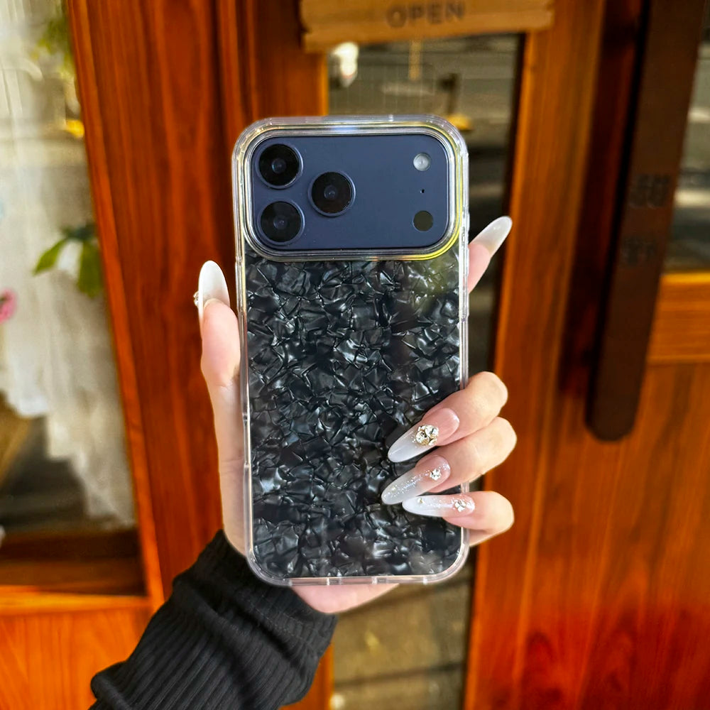 Iridescent Pearl Shell Case