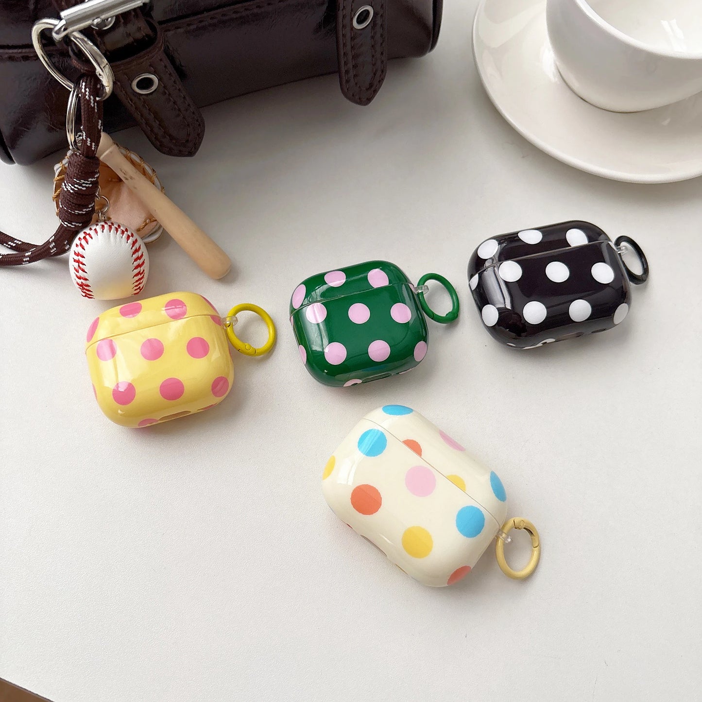Color Pop Dot AirPods Case