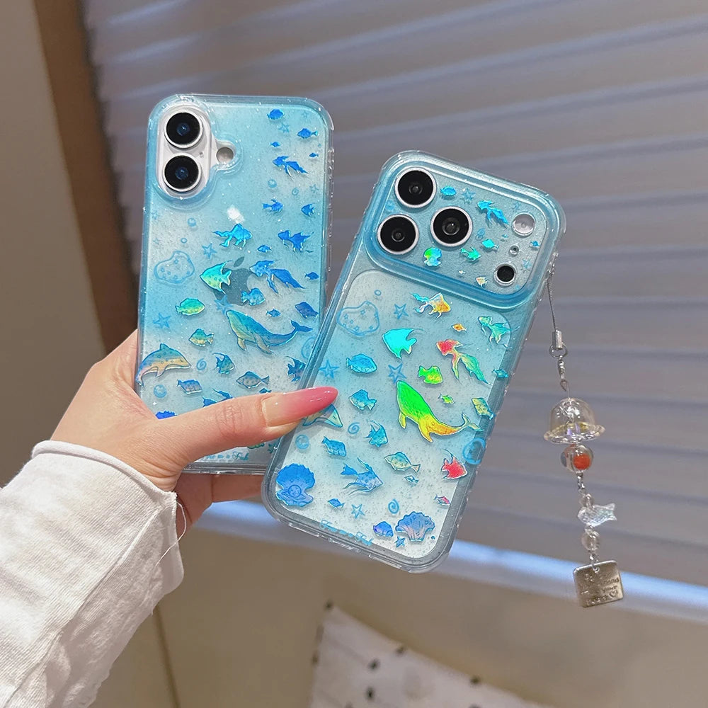 Ocean Charm Clear Case