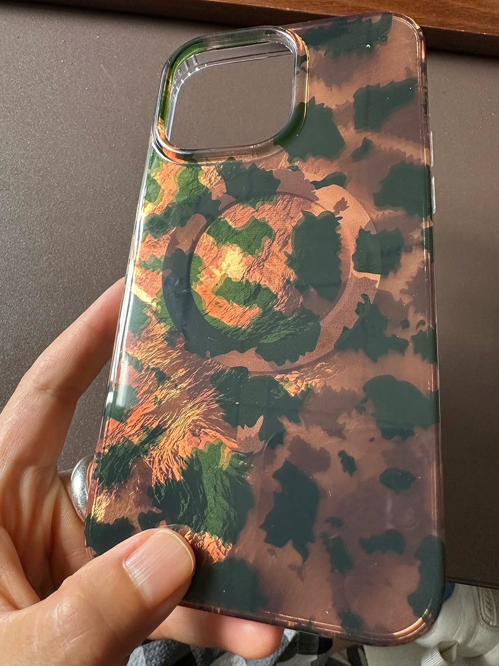 Wild Cocoa Leopard Case