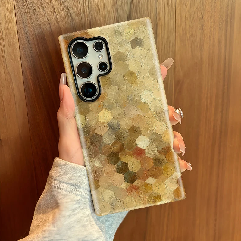Samsung Galaxy Golden Glow Mosaic Case