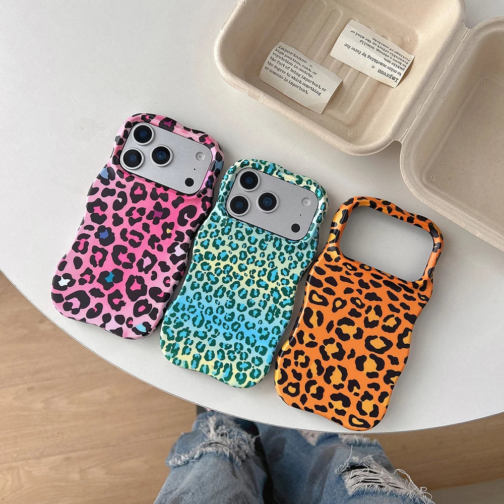 Gradient Leopard Phone Case for IPhone