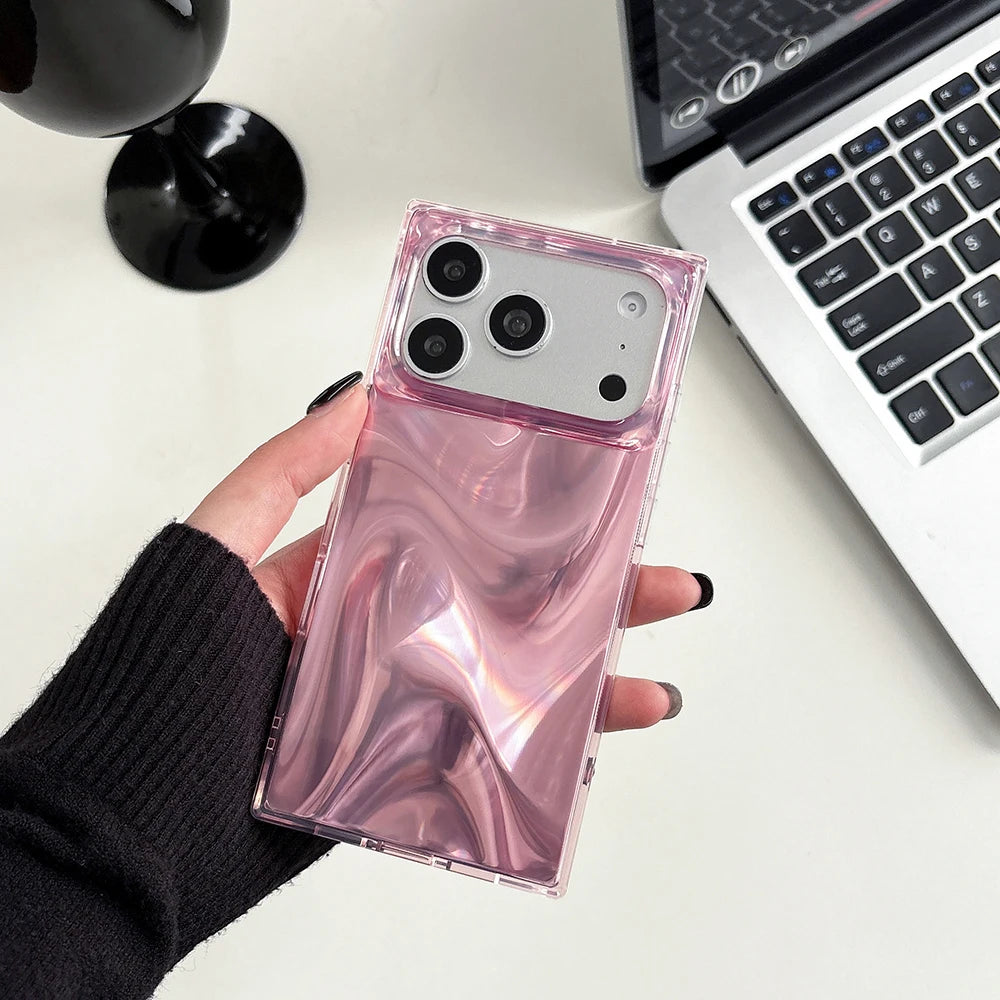 Rose Chrome Mirror Case