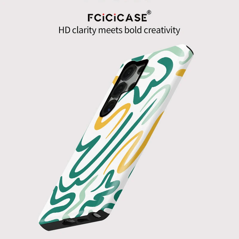 Samsung Galaxy Modern Line Art Case