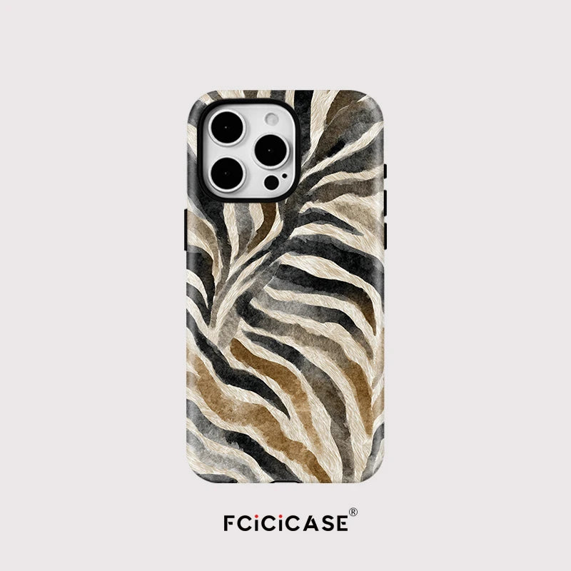 IPHONE Wild Zebra Luxe Case