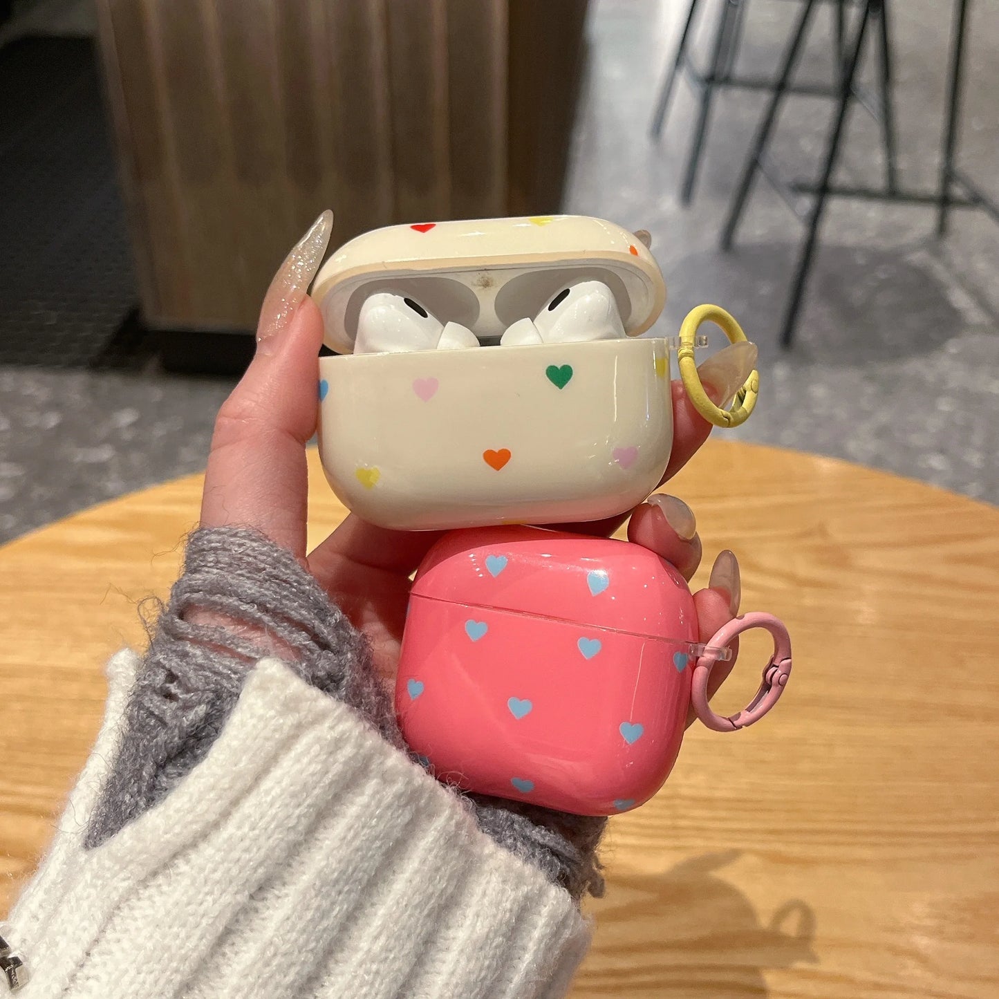 Heart Pop AirPods Case