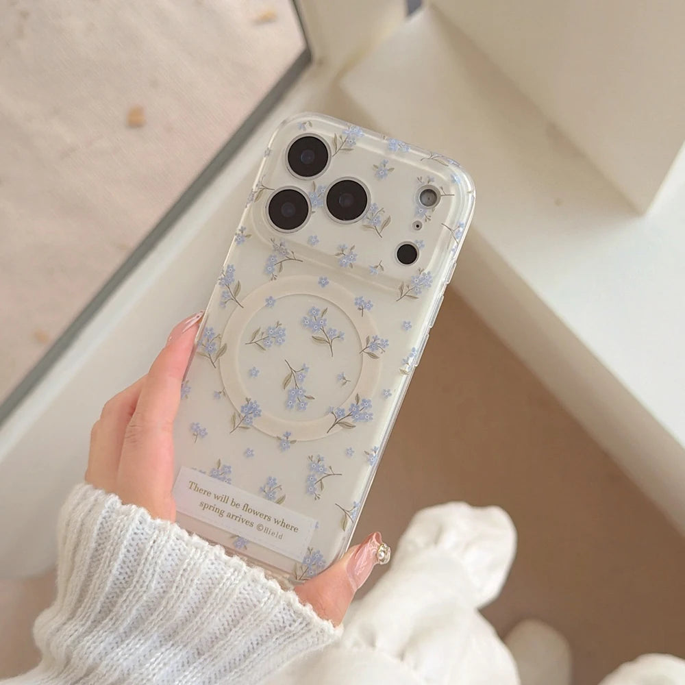 Blue Toile MagSafe Case