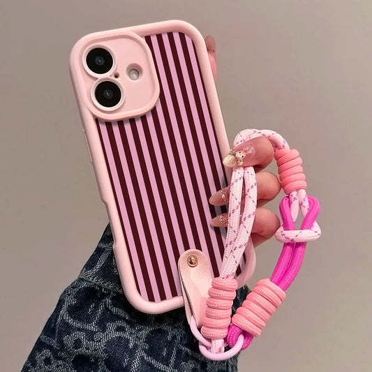 Feminine Edge Striped Pattern Phone Cover for Samsung