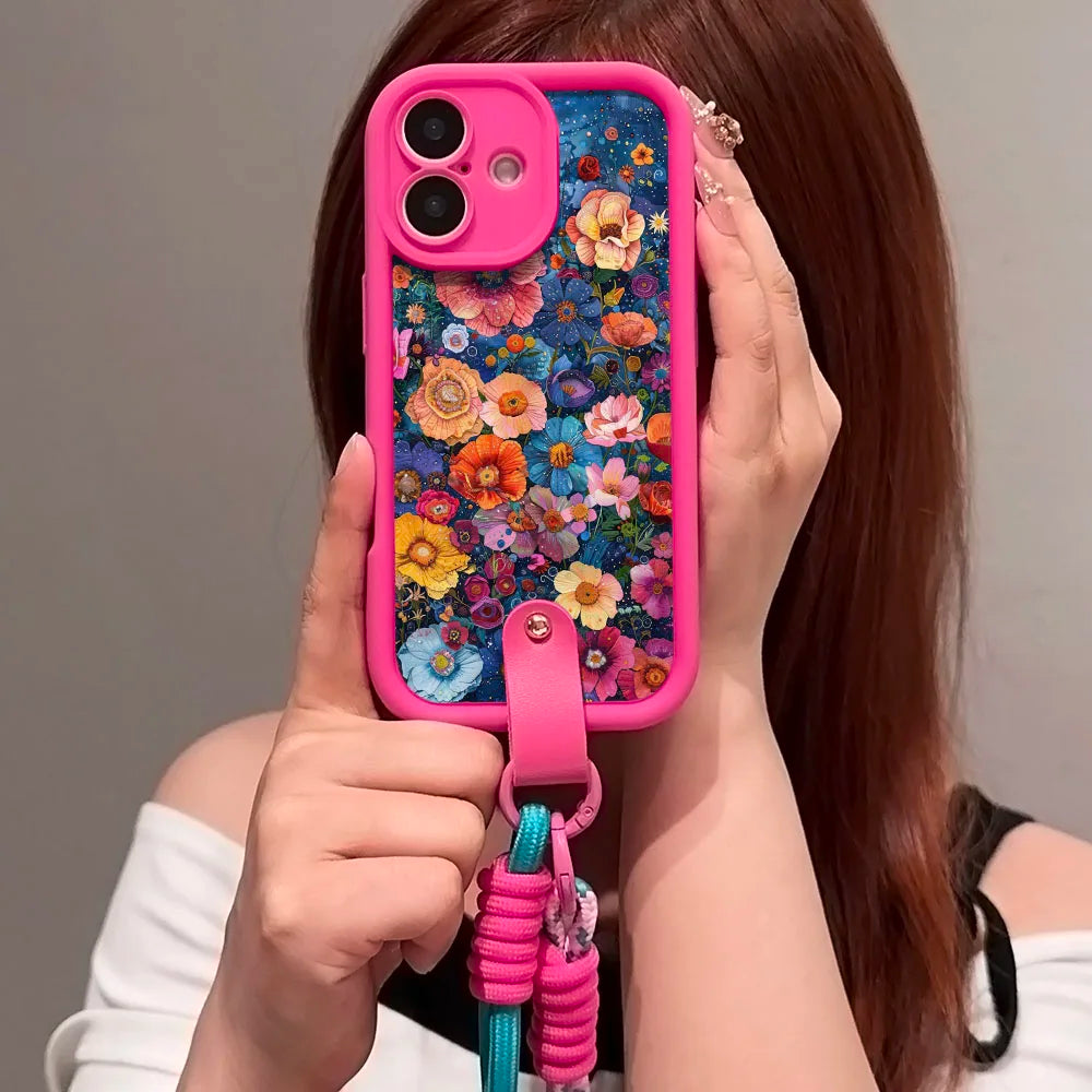 Vintage Flower Cover For Samsung
