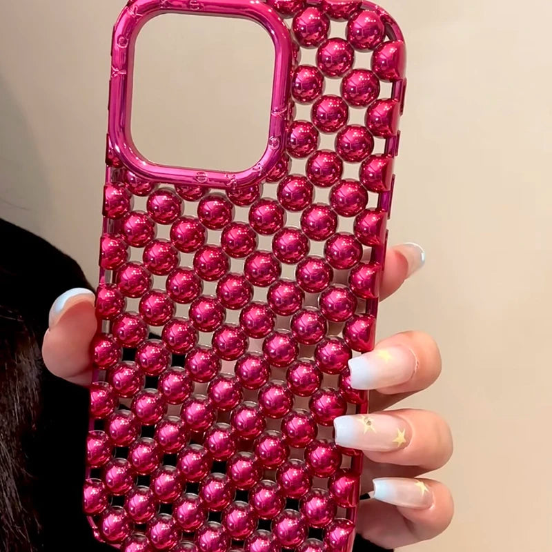 Pink Crystal Texture Case