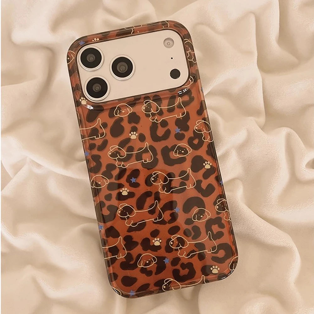 Leopard Luxe Strap Case
