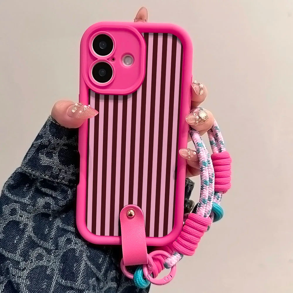Feminine Edge Striped Pattern Phone Cover for Samsung