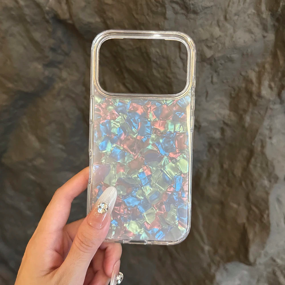 Iridescent Pearl Shell Case
