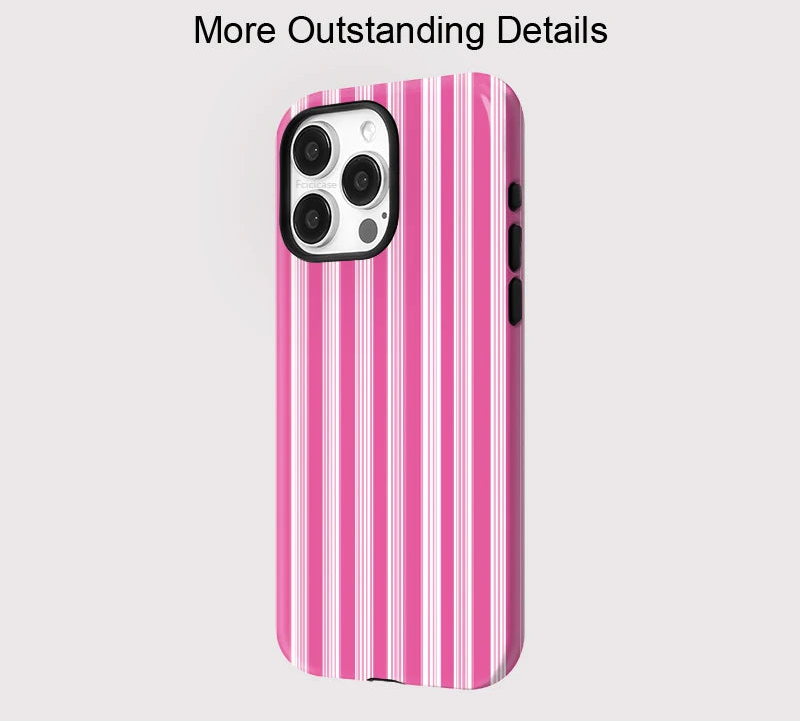 IPHONE Pink Stripe Aura Case