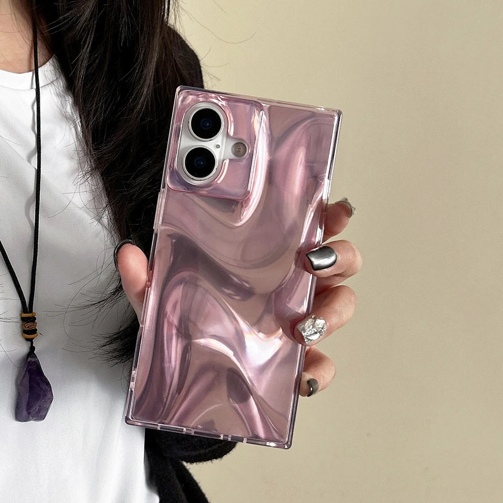 Rose Chrome Mirror Case