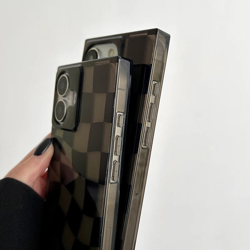 Midnight Checker Gloss Case
