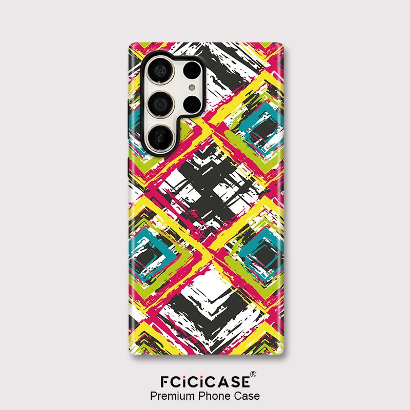 Samsung Galaxy Urban Color Grid Case