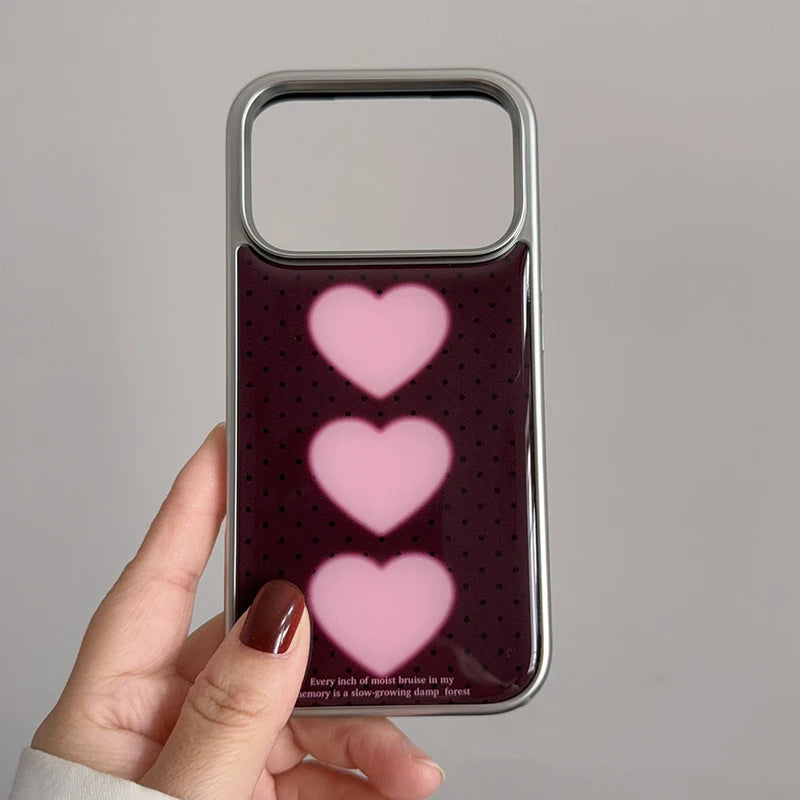 Triple Heart Window Case