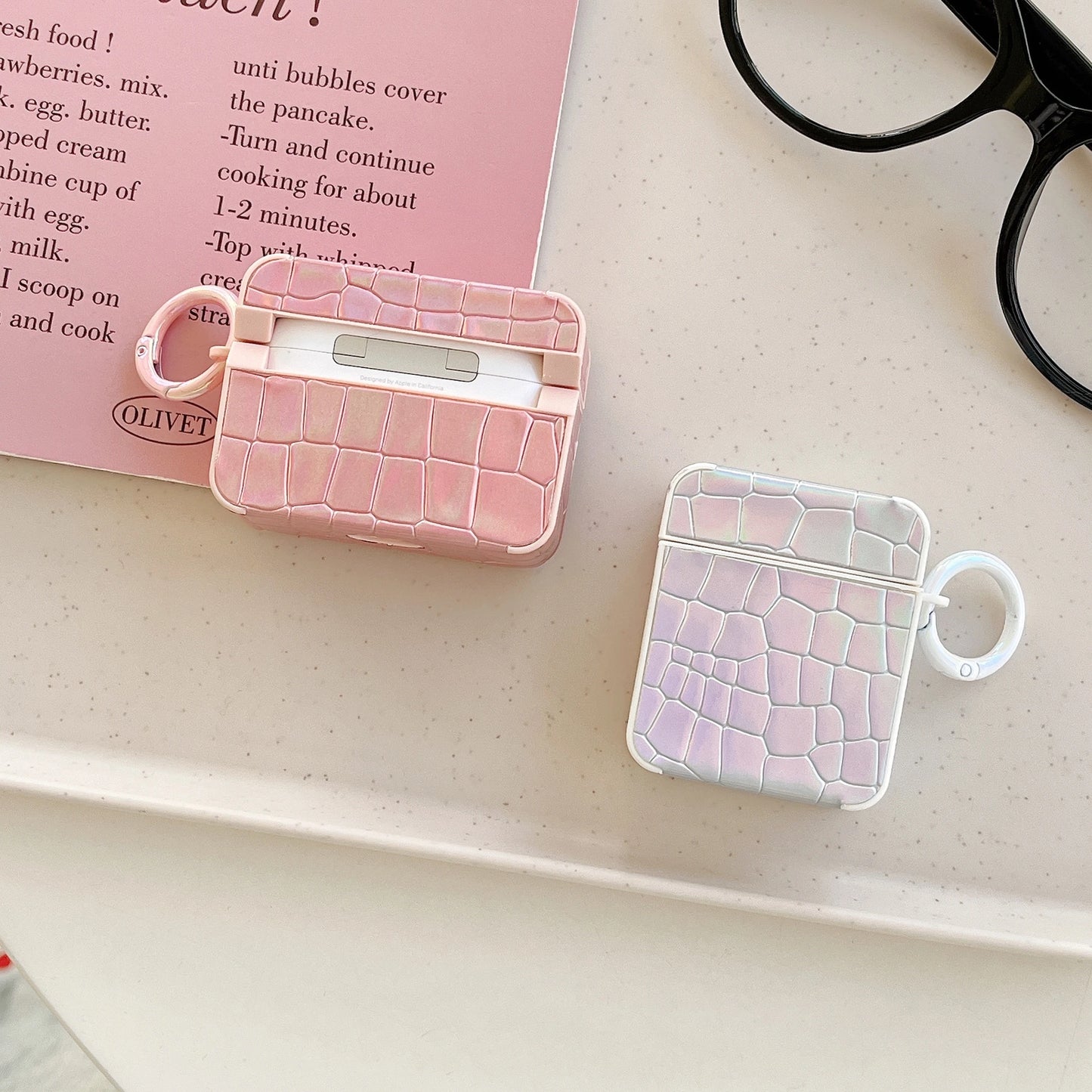 Croc Texture AirPods Case