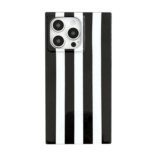 Black &amp; White Cow Print Case