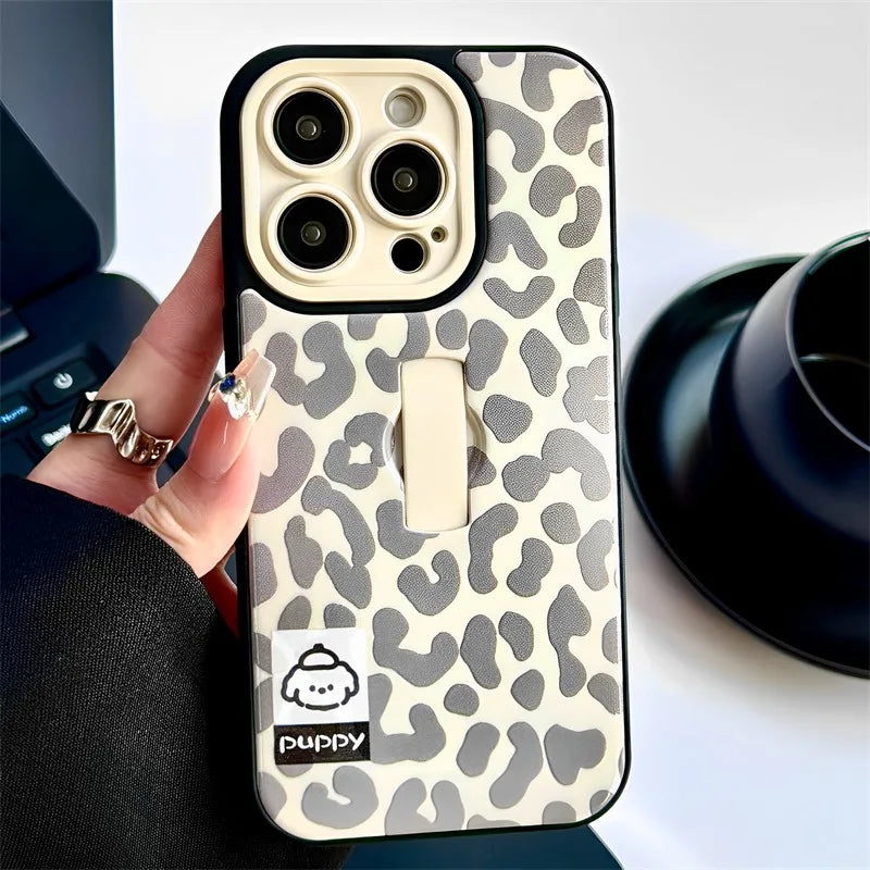 Pink Leopard Statement Case