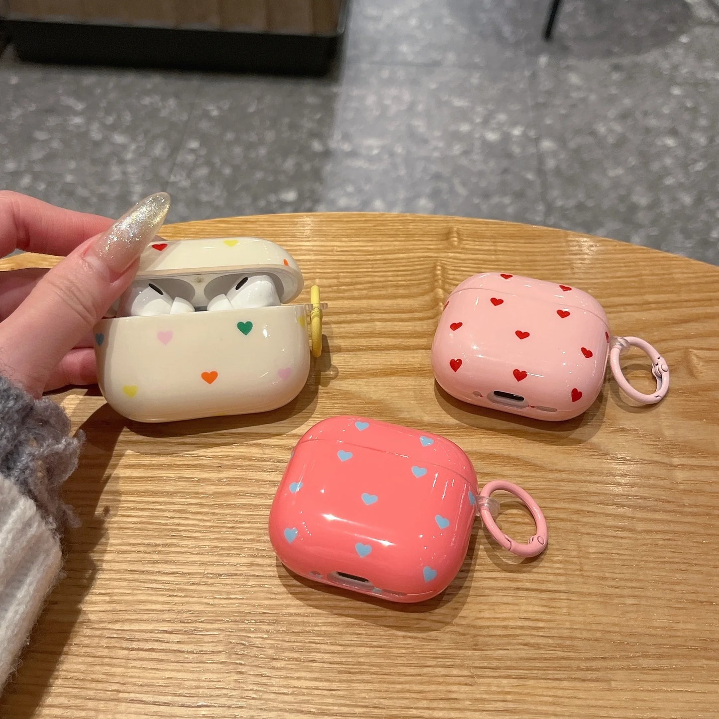 Heart Pop AirPods Case
