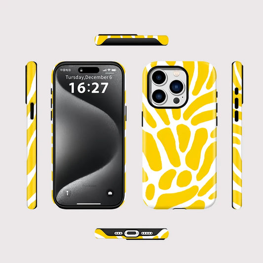 IPHONE Solar Abstract Art Case