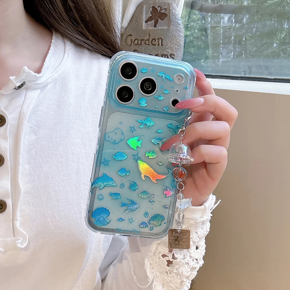Ocean Charm Clear Case