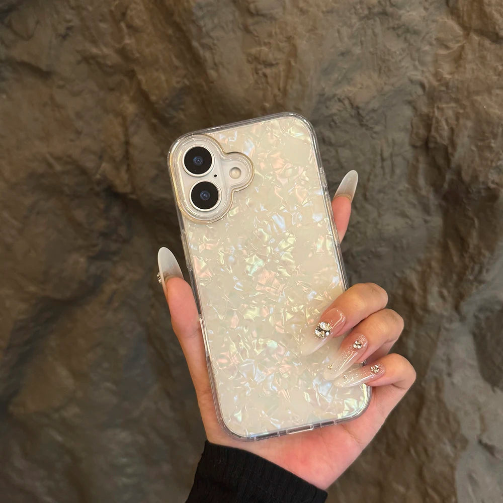 Iridescent Pearl Shell Case