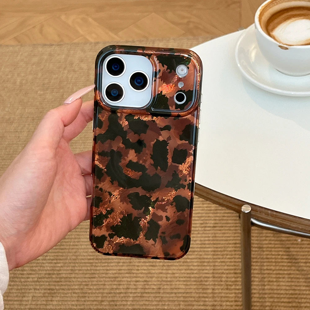 Wild Cocoa Leopard Case