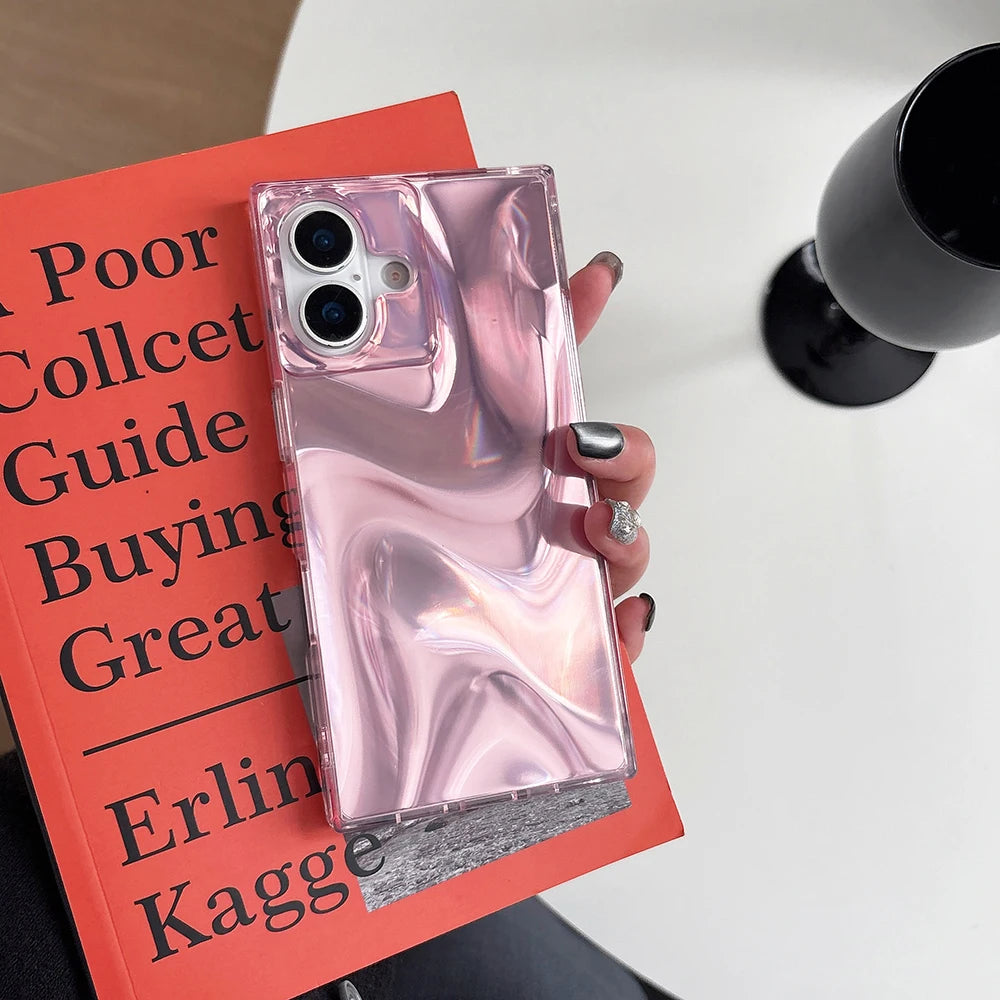 Rose Chrome Mirror Case
