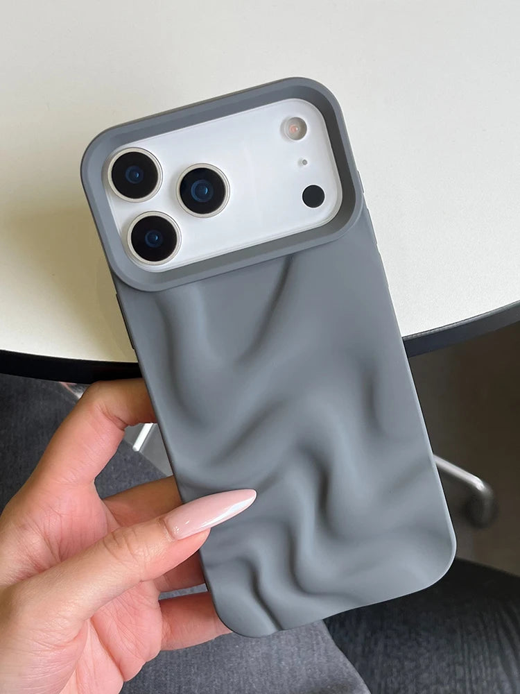 Glossy Pearl Wave Case