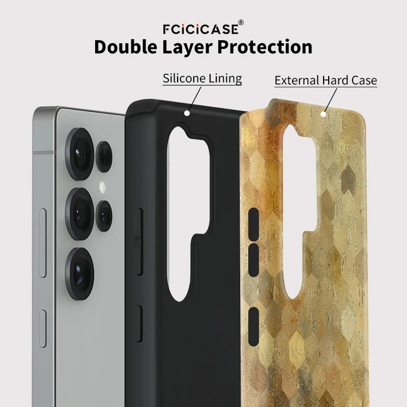 Samsung Galaxy Golden Glow Mosaic Case