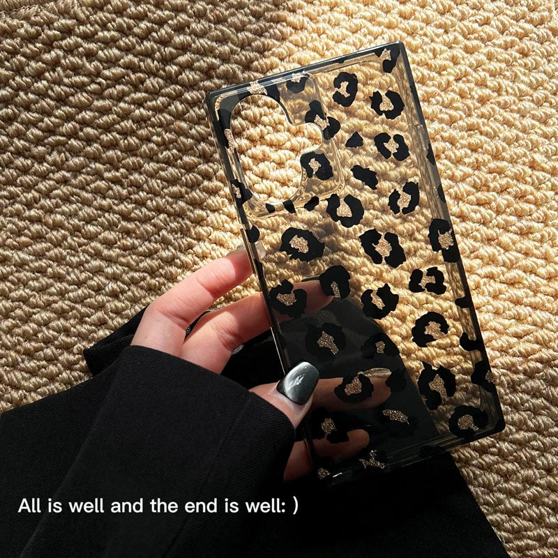 Classic Leopard Neutral Case For iPhone 17 16 Pro Max 15 13 14