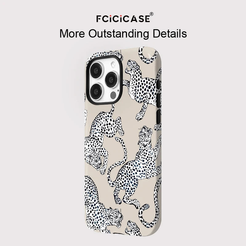 IPHONE Snow Leopard Pattern Case
