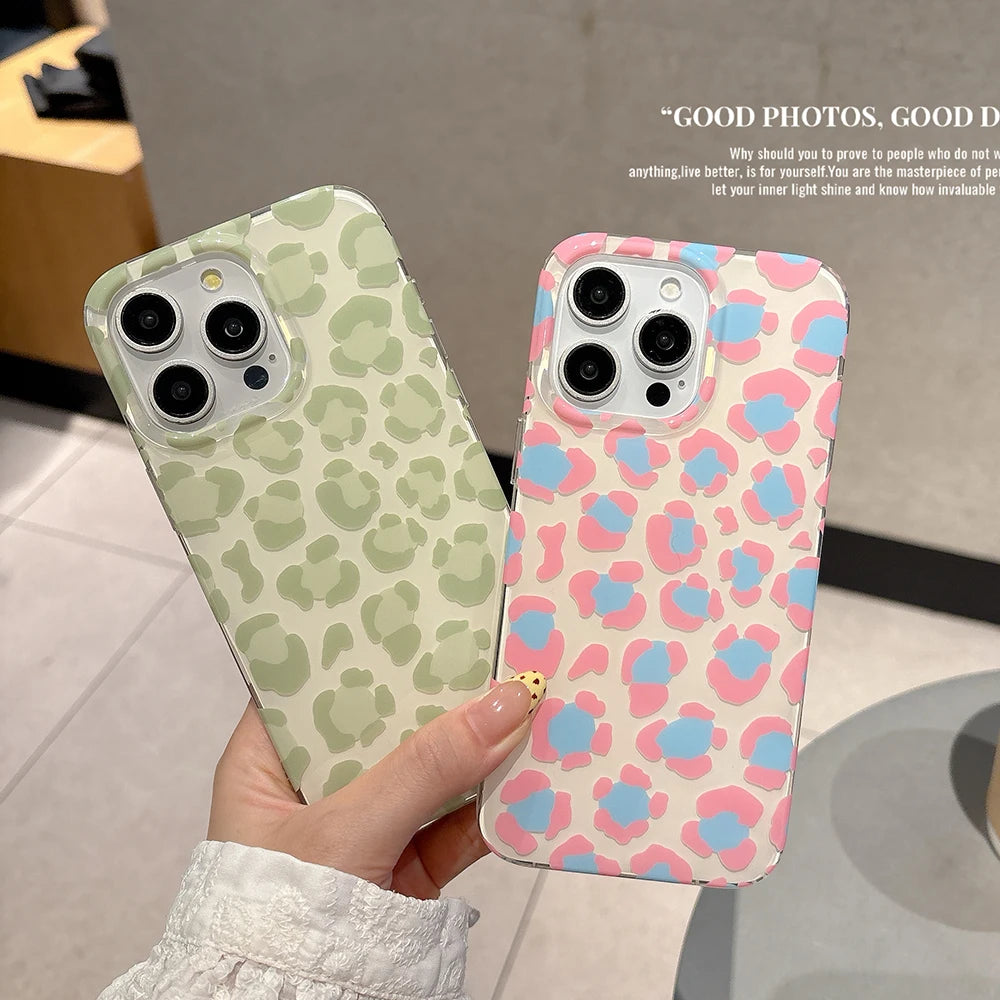 Pastel Leopard Case