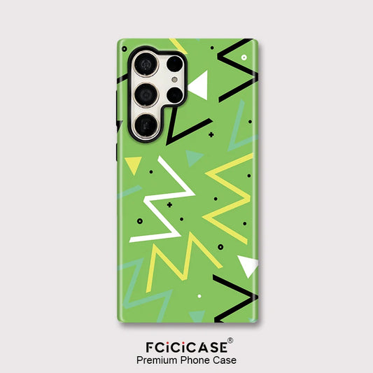 Samsung Galaxy Neon Energy Abstract Case