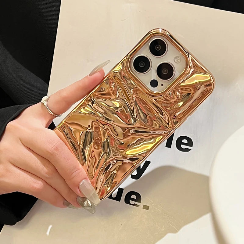 Liquid Gold Mirror Case