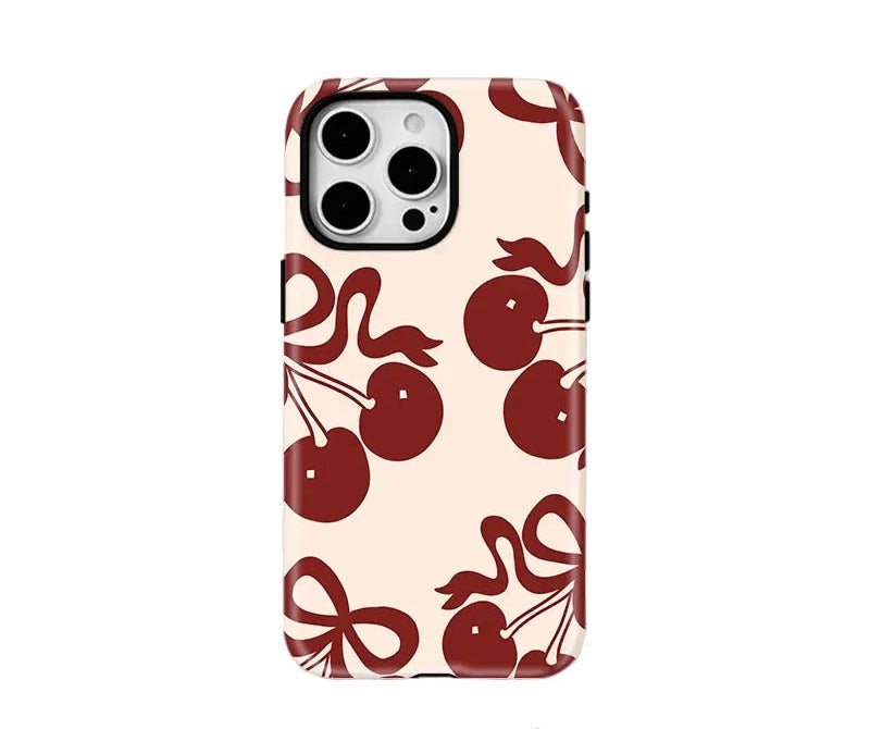 IPHONE Cherry Minimal Case