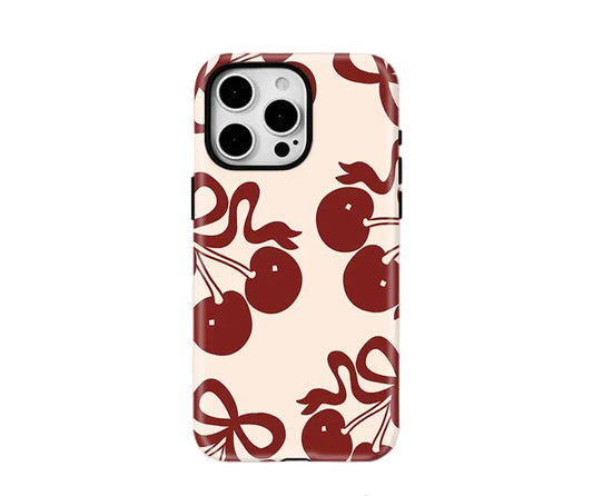 IPHONE Cherry Minimal Case